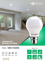 Auto-ON Motion & Day/Night Sensor LED Bulb (9W)