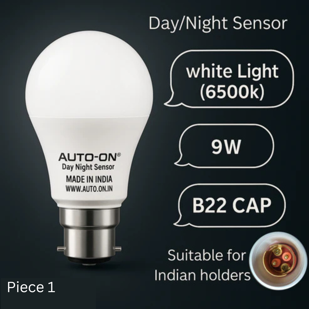 AUTO-ON Day Night Sensor Bulb