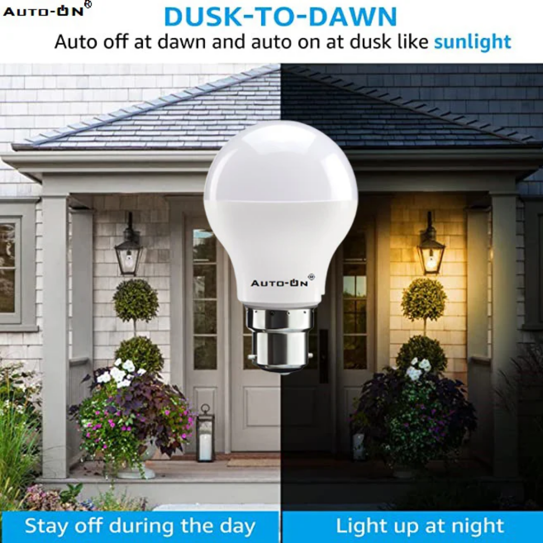 AUTO-ON Day Night Sensor Bulb