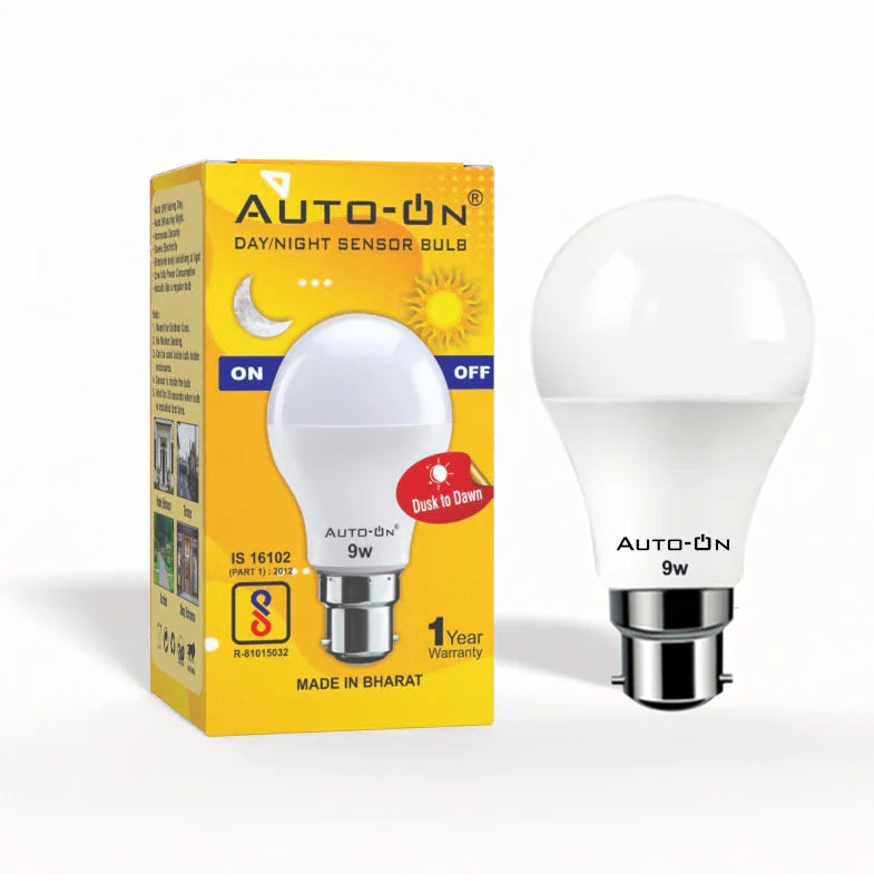 AUTO-ON Day Night Sensor Bulb