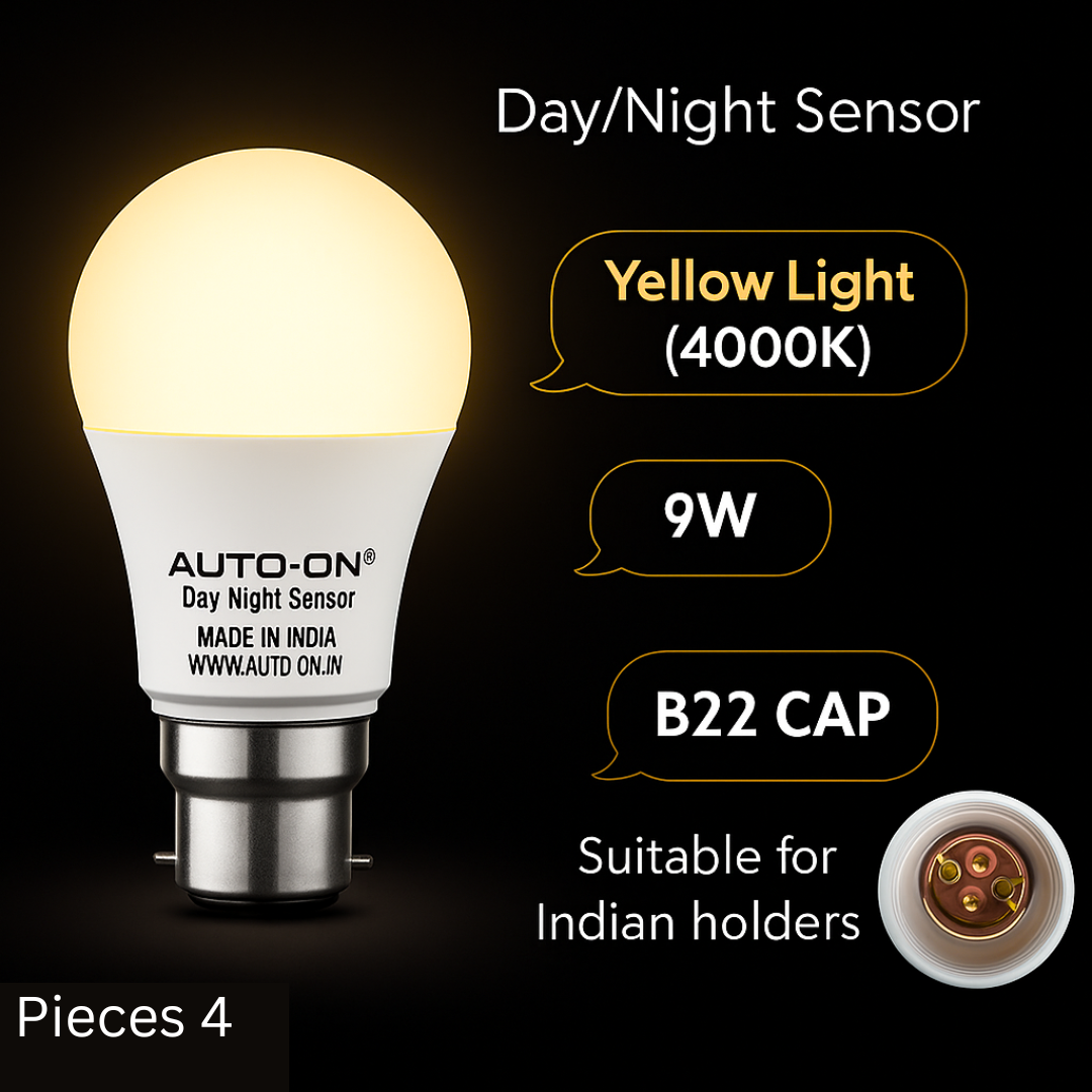 AUTO-ON Day Night Sensor Bulb