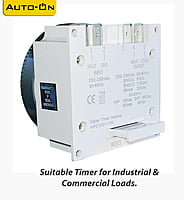 Auto-ON Digital Timer Heavy Duty 15 Ampere - DIN rail mount type - Pack of 1 pcs