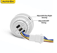 Auto-ON Mini PIR Motion + Day/Night Sensor - Compact Size - Pack of 1 pcs