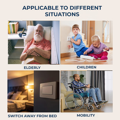 Auto-ON Remote Bulb Holder - Turn On Any Light Without Getting Up | Easy Install | No Wiring | Perfect for Elderly, Bedrooms & Hard-to-Reach Lights - Pack of 1