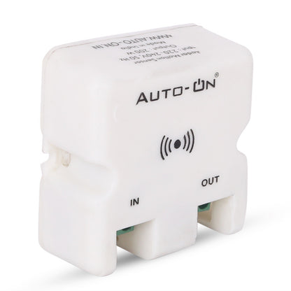 AUTO-ON Smart Radar Sensor Switch | Motion Activated Automation for Exhaust Fans, Tube Lights & more | 360° Detection