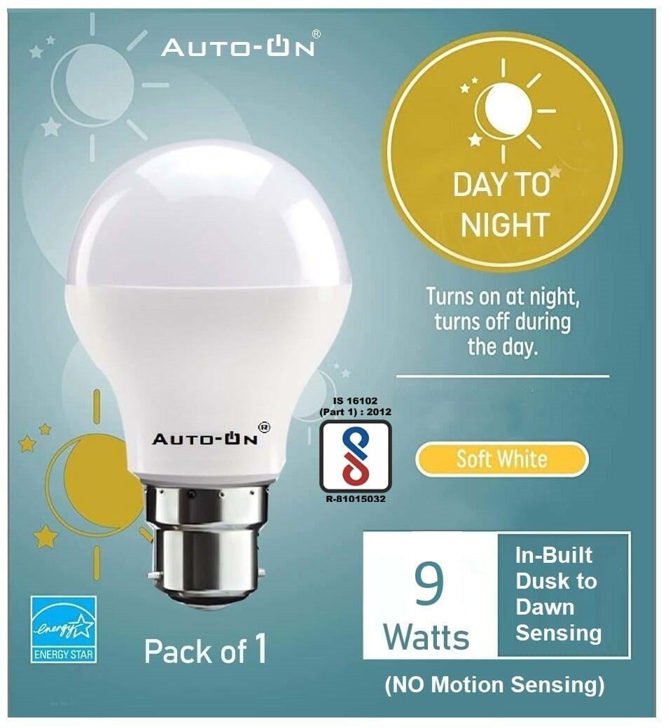Auto-ON Day/Night Sensor Bulb