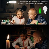 Auto-ON Rechargeable LED Bulb (9W) Auto-ON Rechargeable LED Bulb (9W)