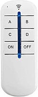 Auto-ON Quick Sense(Qs-RF01): 4 Way RF Remote Control Switch (Standard Size) Auto-ON Quick Sense(Qs-RF01): 4 Way RF Remote Control Switch (Standard Size)