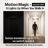 Auto-ON Motion Sensor LED Bulb (20W) (Automatic ON/OFF) (Works both during Day/Night) (Only Motion Sensing) (One Year Warranty) - Cool White- Pack of 1 Auto-ON Motion Sensor LED Bulb (20W) (Automatic ON/OFF) (Works both during Day/Night) (Only Motion Sensing) (One Year Warranty) - Cool White- Pack of 1
