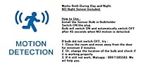 Auto-ON Motion Sensor LED Bulb (9W) Auto-ON Motion Sensor LED Bulb (9W)