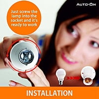 Auto-ON Day/Night Bulb (Dusk to Dawn Sensor) 9 W