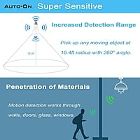 Auto-ON Motion Sensor LED Bulb (9W) Auto-ON Motion Sensor LED Bulb (9W)