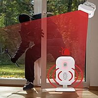 Auto-On Motion Sensor Alarm, Wireless Doorbell Alert for Front Door Entry Driveway Mailbox Home Shop Visitors with 2 Sensors and 1 Receiver Auto-On Motion Sensor Alarm, Wireless Doorbell Alert for Front Door Entry Driveway Mailbox Home Shop Visitors with 2 Sensors and 1 Receiver
