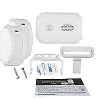 Auto-On Motion Sensor Alarm, Wireless Doorbell Alert for Front Door Entry Driveway Mailbox Home Shop Visitors with 2 Sensors and 1 Receiver Auto-On Motion Sensor Alarm, Wireless Doorbell Alert for Front Door Entry Driveway Mailbox Home Shop Visitors with 2 Sensors and 1 Receiver