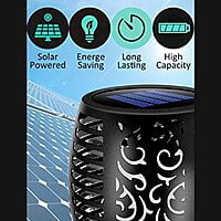 Auto-On Solar Lights for Home Outdoor Garden Waterproof 72 LED Flickering Flames Torches Lights for Decoration (Pack of 2, Plastic) Visit the hardoll Store Auto-On Solar Lights for Home Outdoor Garden Waterproof 72 LED Flickering Flames Torches Lights for Decoration (Pack of 2, Plastic) Visit the hardoll Store