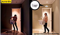 Auto-ON PIR Motion Sensor + Day/Night Sensor Wall Mounting - Auto ON/OFF - Pack of 1 pcs Auto-ON PIR Motion Sensor + Day/Night Sensor Wall Mounting - Auto ON/OFF - Pack of 1 pcs